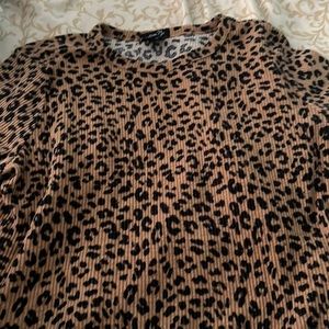 Rue 21 cheetah crop top